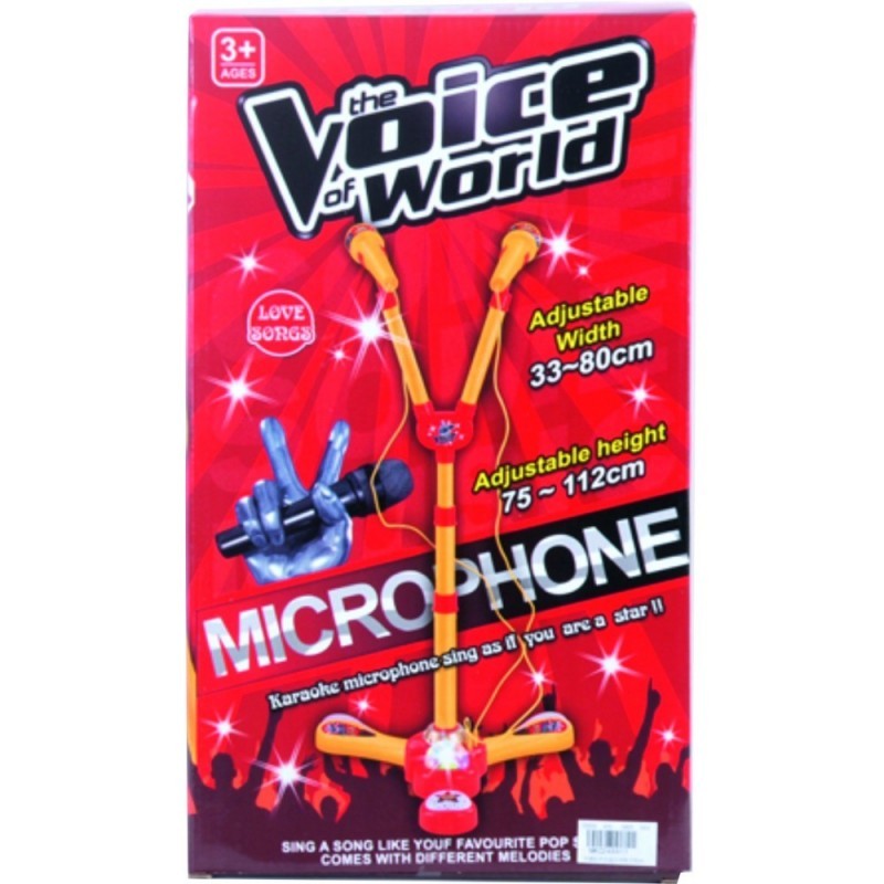 MICROFONO LOVE SONGS PILAS CAJA