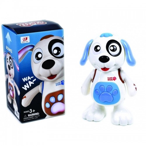 PERRO DANCE PILAS LUZ Y SONIDO CAJA