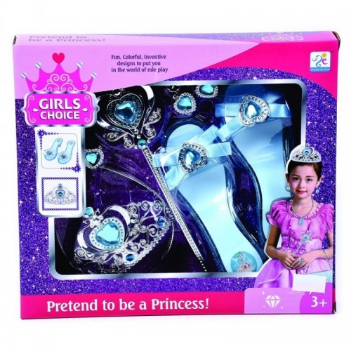 CORONA Y TACONES PRINCESS CAJA