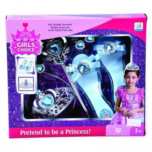 CORONA Y TACONES PRINCESS CAJA