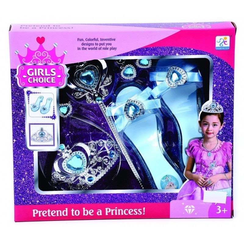 CORONA Y TACONES PRINCESS CAJA
