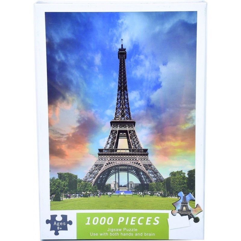 ROMPECABEZAS 1000 PIEZAS TORRE EIFFEL CAJA