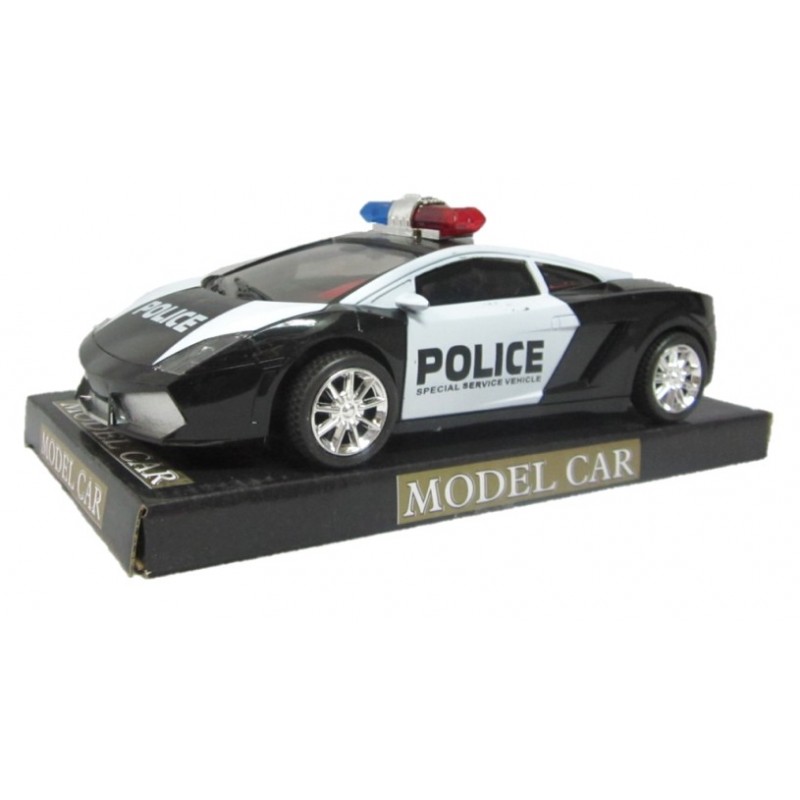 CARRO MODEL POLICE FRICCION BASE Y TAPA