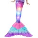 BARBIE SIRENA LUCES BRILLOS