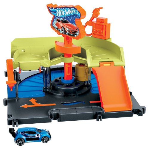 HOT WHEELS CITY AUTOLAVADO DE LA CIUDAD
