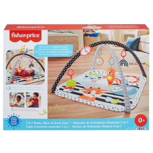 FISHER PRICE GIMNASIO DE ACTIVIDADES MUSICALES 3 EN 1