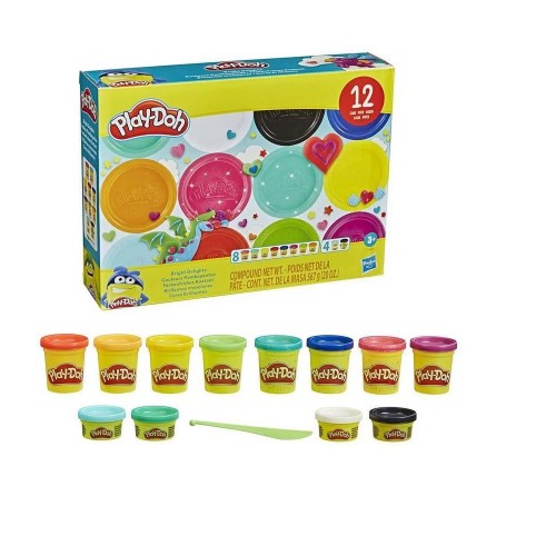 PLASTILINA PLAY-DOH BRILLANTES CREACIONES HASBRO