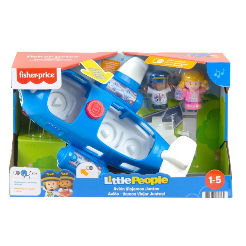FISHER-PRICE LITTLE PEOPLE AVIÓN VIAJEMOS JUNTOS MATTEL