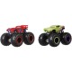 HW MONSTER TRUCKS 2-PACK SURTIDO ESCALA 1:64