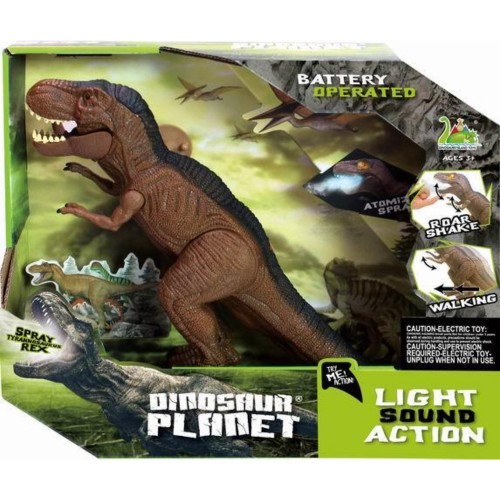 DINOSAURIO PLANET LUZ Y SONIDO CAJA