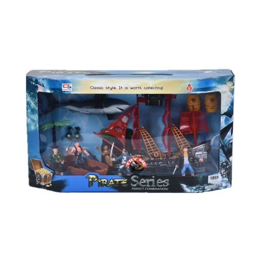 SET PIRATA LUZ Y SONIDO CAJA