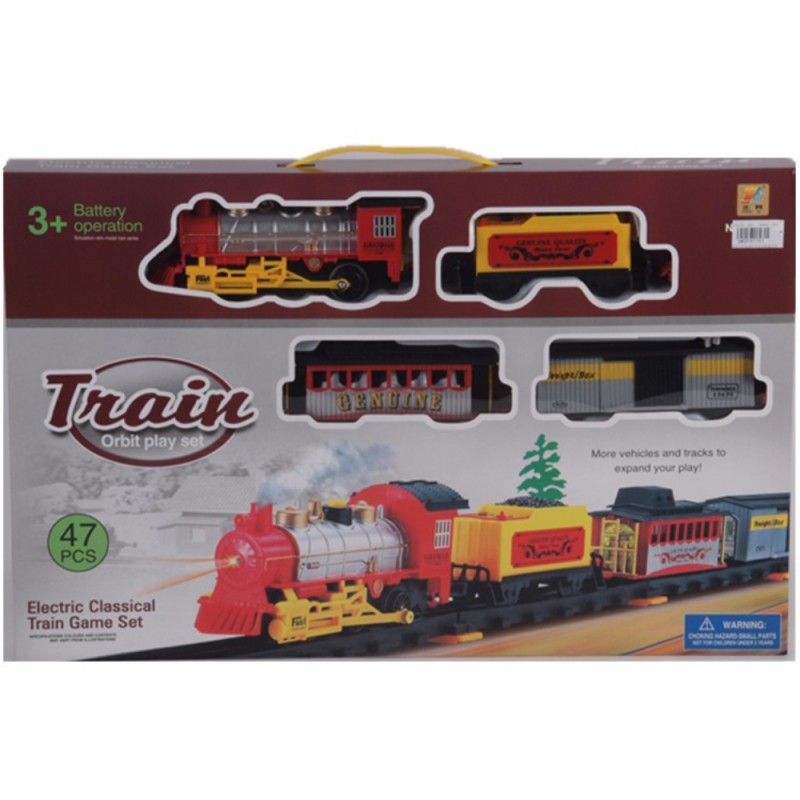 PISTA TREN ORBIT  PILAS CAJA