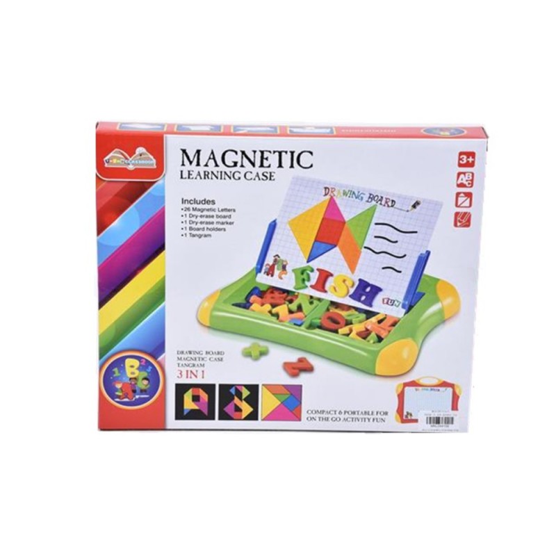 TABLERO MAGENTICO 3 EN 1 CAJA