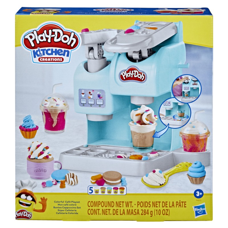 PLAY-DOH KITCHEN CREATIONS COLORIDA CAFETERA HASBRO