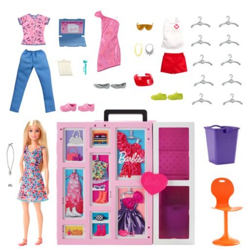 BARBIE DREAM CLOSET NUEVO CON MUÑECA MATTEL