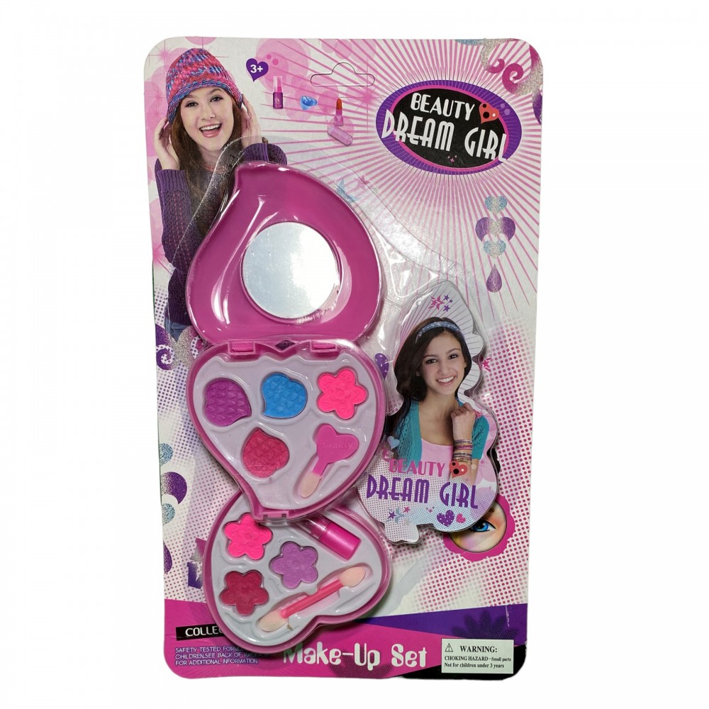 Maquillaje Corazon Espejo Mediano Dream Girl Blister Plasticos Asociados x 1 Maquillaje Corazon Espejo Mediano Dream Girl Blister Plasticos Asociados x 1