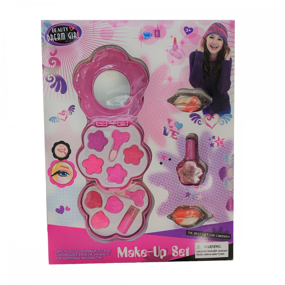 Maquillaje Flor Espejo Mediana Dream Girl Caja Plasticos Asociados x 1 Maquillaje Flor Espejo Mediana Dream Girl Caja Plasticos Asociados x 1