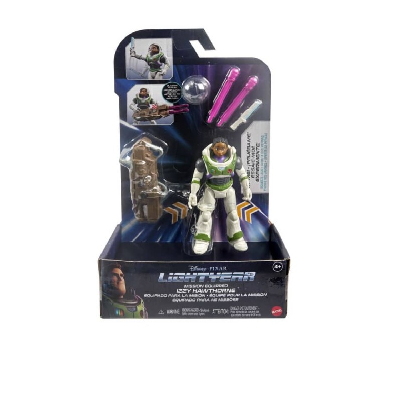Disney Pixar Lightyear Juguete Surtido de Figuras Equipadas Mattel