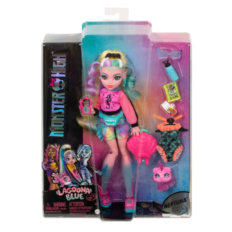 Monster High Muñeca Lagoona Moda Mattel