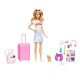Barbie Muñeca Viajera Mattel