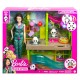 Barbie Profesiones Set de Juego Cuidadora de Pandas Mattel