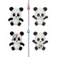 Barbie Profesiones Set de Juego Cuidadora de Pandas Mattel
