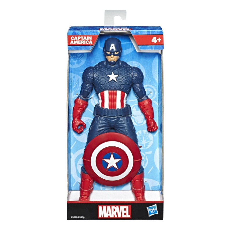 Marvel Olympus Figura De Accion Capitan America Hasbro