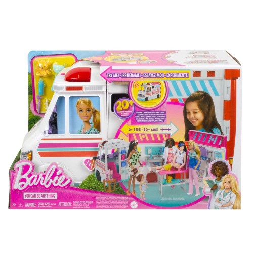 BARBIE PROFESIONES SET DE JUEGO CLÍNICA DE ATENCIÓN MÉDICA MATTEL