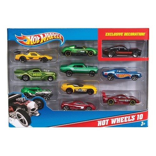 HOT WHEELS PAQUETE DE 10