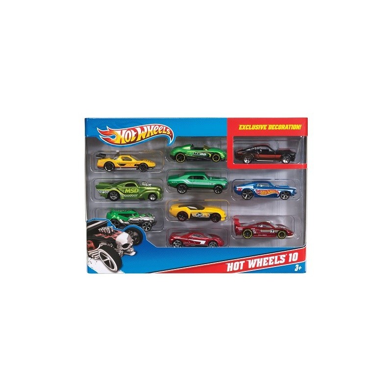 HOT WHEELS PAQUETE DE 10